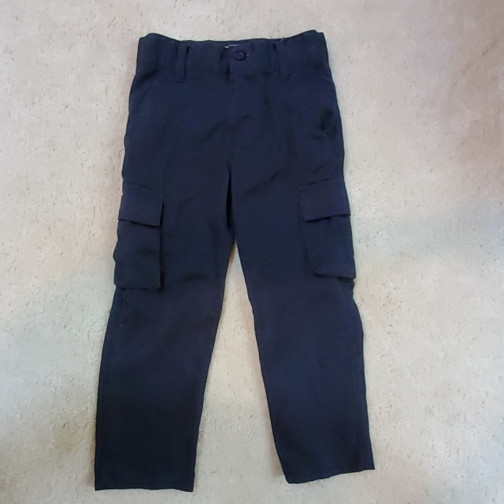 Modern Fit Navy Cargo Pants